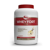 Vitafor Whey Fort 3W 1 8Kg Baunilha Suplemento Alimentar Proteínas Altamente Biológicas - Vitafor - Viva Nutrição